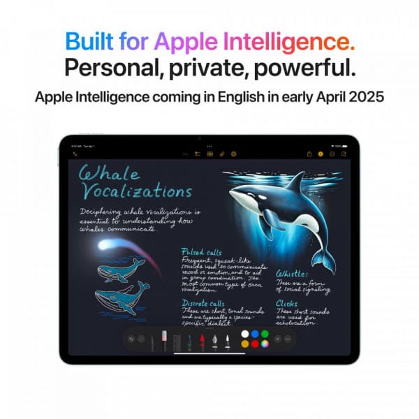 Apple iPad Air 11" M3 1 Tt WiFi 2025, violett (MCAU4)