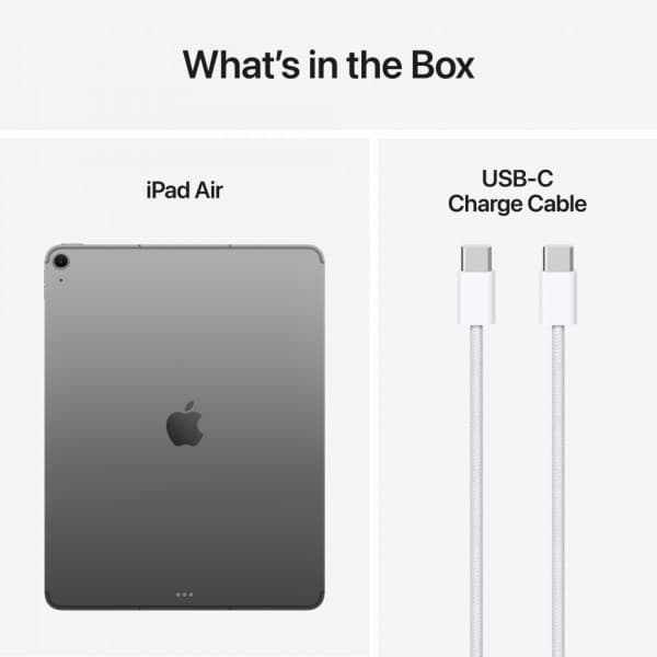 Apple iPad Air 13" M3 128 GB WiFi + 5G 2025, stjärngrå (MCJ14)