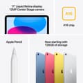 Miniatyrbild 7 av 7: Apple iPad 11" 512 GB WiFi + 5G 2025 - Surfplatta, blå (MD7Q4)