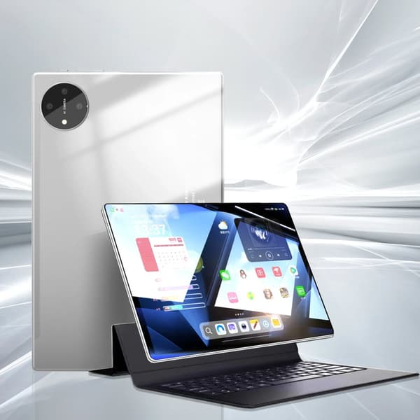 Global Version Tablet, Snapdragon 8 Gen2, 10,1 Tommer Skærm,12GB 512GB, Grå med tastatur