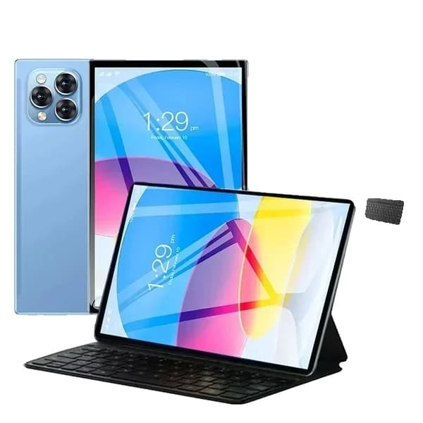 Tablet, med tastatur, berøringspen,Blå dragt, 22GB 2TB