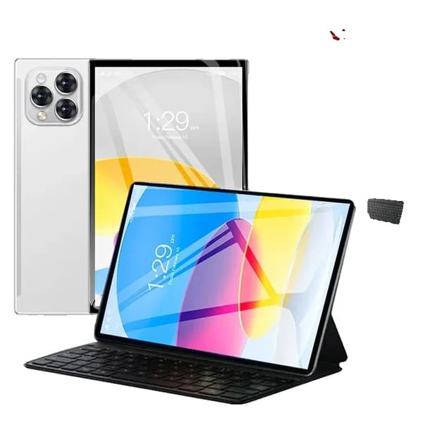 Tablet, med tangentbord, pekpenna,16GB 1TB, Vit kostym