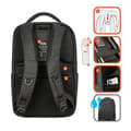 Miniatyrbild 3 av 6: TUCANO Backpack Notebook 15.6 Anti-Gravity br (BKMAR15-AGS-BK)