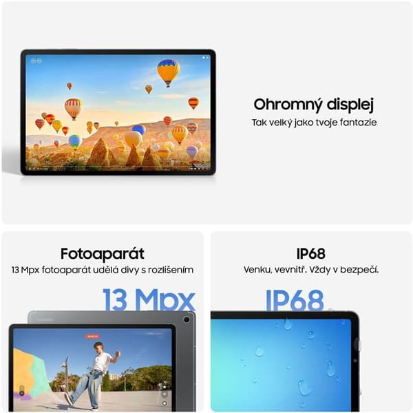 Samsung Galaxy Tab S10 FE 8GB/128GB Grå