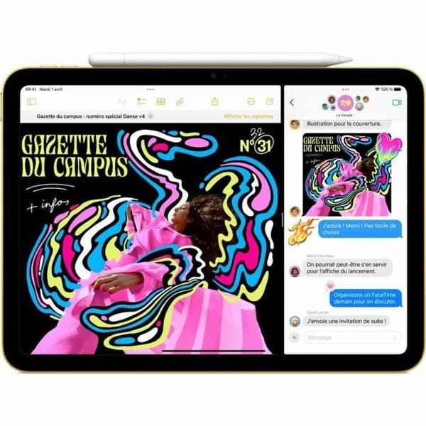 Läsplatta Apple Ipad 11 11" M4 256 GB Silvrig