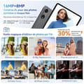 Miniatyrbild 3 av 6: Oscal Pad 100 Pekskärm 12" Android 15 2.4G+5G Wifi RAM 24Go ROM 256Go/SD 2To 9000mAh 16+8MP Dual SIM Grå Med K1 Tangentbord