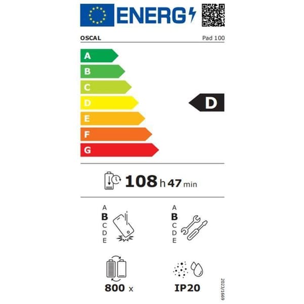 Oscal Pad 100 Pekskärm 12" Android 15 2.4G+5G Wifi RAM 24Go ROM 256Go/SD 2To 9000mAh 16+8MP Dual SIM Grå Med K1 Tangentbord
