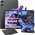Miniatyrbild 1 av 6: Oscal Pad 100 Pekskärm 12" Android 15 2.4G+5G Wifi RAM 24Go ROM 256Go/SD 2To 9000mAh 16+8MP Dual SIM Grå Med K1 Tangentbord