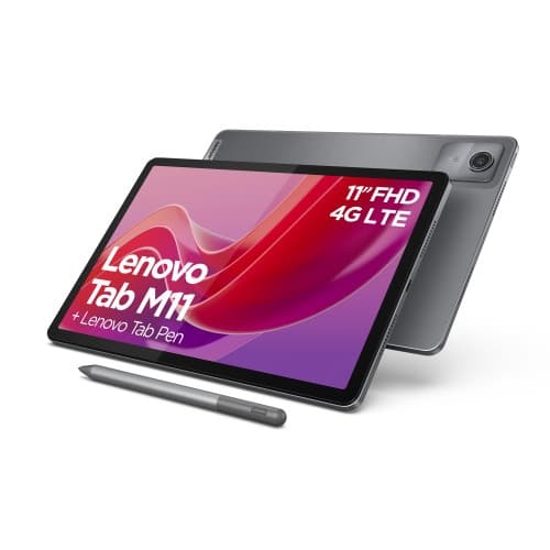 Lenovo Tab M11 4G Mediatek LTE 128 GB 27,9 cm (11") 8 GB Wi-Fi 5 (802.11ac) Android 13 Grå Grå