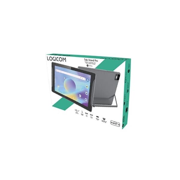 Logicom STAND PRO 2 10,1'' pekskärmsplatta med integrerat stöd 4 GB RAM 64 GB 6000 mAh - Grå