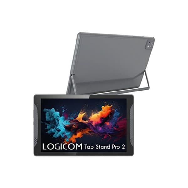 Logicom STAND PRO 2 10,1'' pekskärmsplatta med integrerat stöd 4 GB RAM 64 GB 6000 mAh - Grå