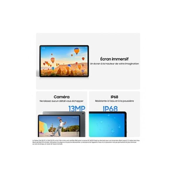 Samsung Galaxy Tab S10FE 10.9'' 12GB 256GB 5G GRÅ FR