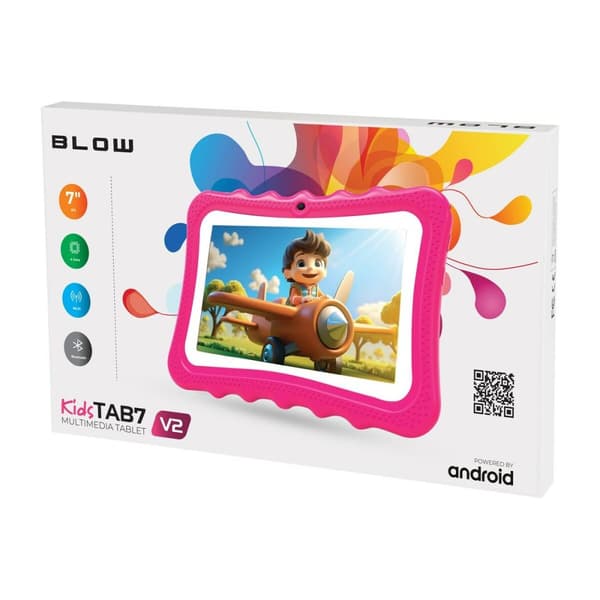Läsplatta Blow KidsTAB7 V2 BLOW 4/32GB 7" Allwinner A133 4 GB RAM 32 GB Rosa Pink