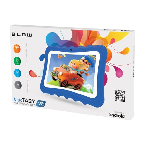 Läsplatta Blow KidsTAB7 V2 BLOW 7" Allwinner A133 4 GB RAM 128 GB Blå Svart Blue