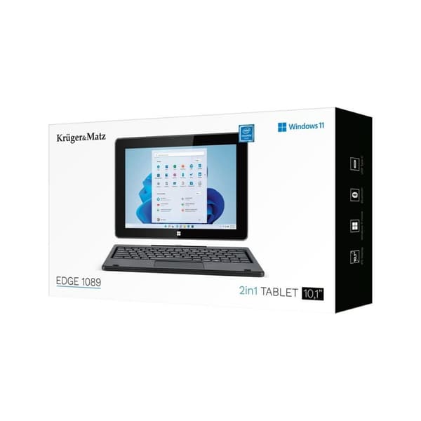 Läsplatta Kruger & Matz KM1089 10,1" Intel Celeron N4020 8 GB RAM 128 GB Svart