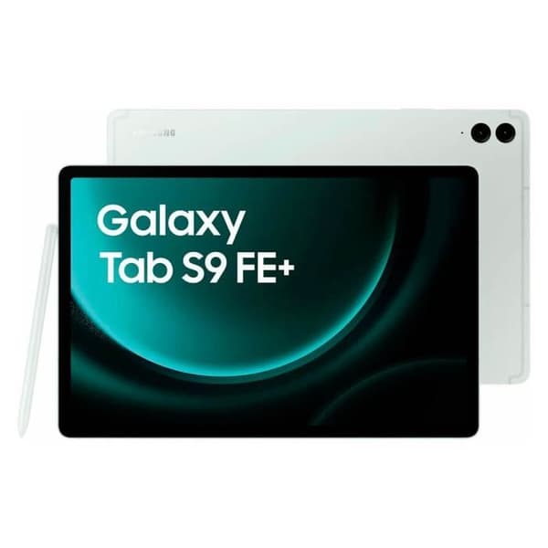 Tablet - Samsung - Galaxy Tab S9 FE+ - 12,4 tum - 12 GB RAM - 256 GB - Grön (Mint) Grön