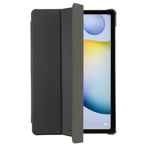Hama "Fold" - Flip case for tablet - polyurethane - black - for Samsung Galaxy Tab S6 Lite (00217211)