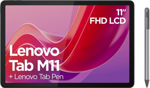 Lenovo Tab M11 + Pen - 4GB/128GB - Grå