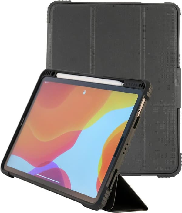 4smarts 458787 Tablet Case 25.9 cm (10.2") Flip Case Black - Transparent (458787)