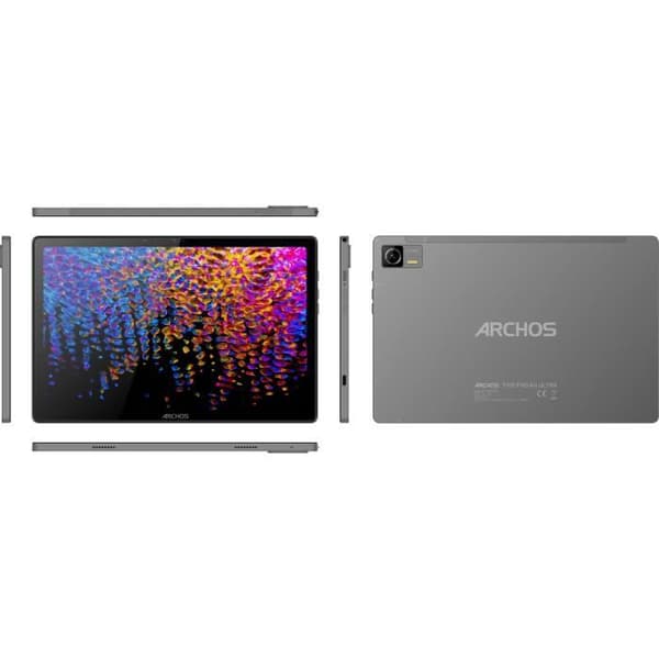 ARCHOS - T105 FHD 4G Ultra 4+128 - 10,5" FHD-skärm - Android 14 - 4GB RAM - 128GB lagring - Grå