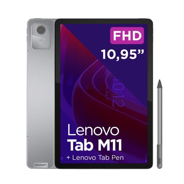 Lenovo Tab M11 Mediatek 128 GB 27,9 cm (11 tum) 4 GB Wi-Fi 5 (802.11ac) Android 13 Grå