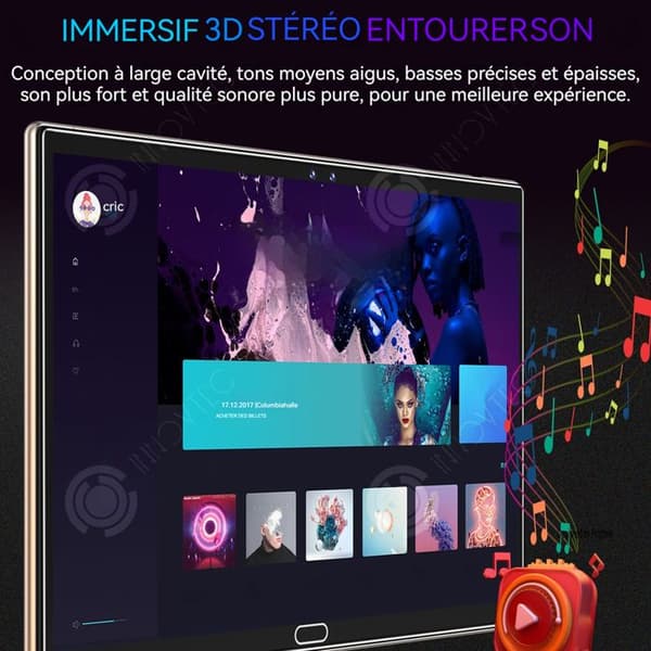 INN Tablet 10,1 tum Android 11 Octa-core 4G LTE 4GB RAM 64GB ROM 5MP+13MP Kamera wifi plug-in kort 5000mAh pekskärm surfplatta