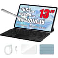Miniatyrbild 1 av 6: Blackview MEGA 8 Touchscreen Tablet 13" Gemini AI, Android 15 36 Go+512 Go/SD 2 To,11000mAh,50MP+13MP,Dual Sim Blå Med K1 Tangentbord