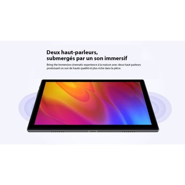 Pekskärmsplatta - Blackview Tab 8 - 10,1" HD - 4 GB RAM - 64 GB lagring - Android 10.0 - Octa core - WiFi - 4G - GPS - Guld
