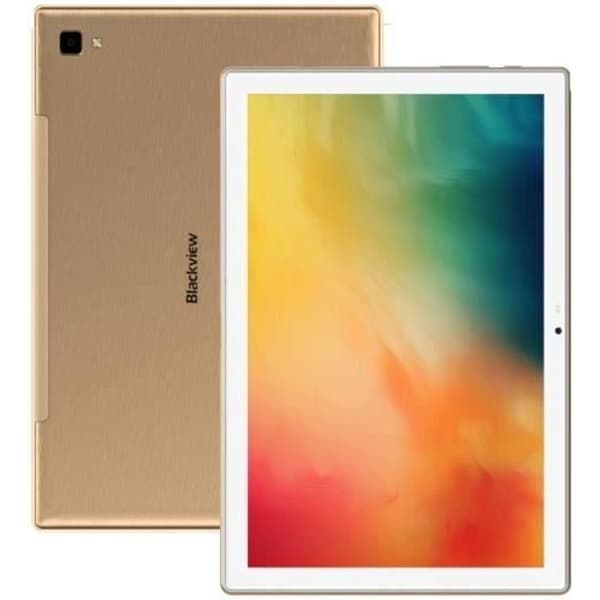 Pekskärmsplatta - Blackview Tab 8 - 10,1" HD - 4 GB RAM - 64 GB lagring - Android 10.0 - Octa core - WiFi - 4G - GPS - Guld