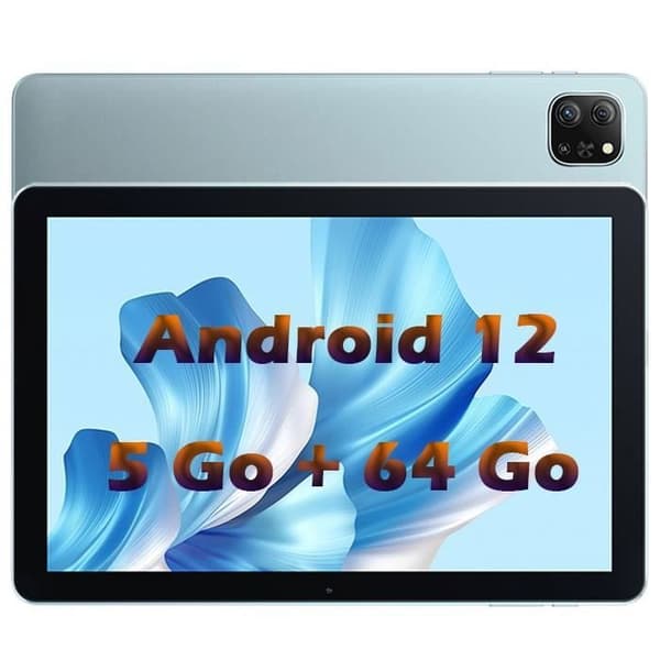 Oscal Pad 60 Touch Tablet 10,1 tum HD+ fyrkärnig Android 12 RAM 5GB + ROM 64GB(SD 1TB) 6580mAh 2,4G WiFi - Blå