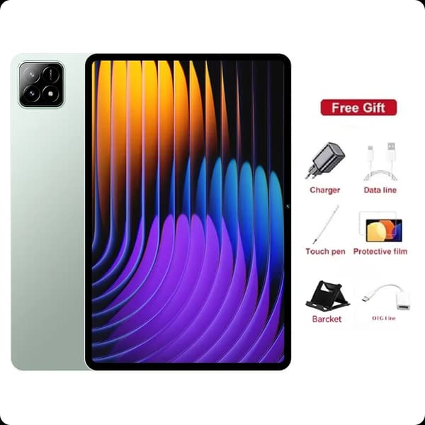 Global Tablet PC, 5G Wifi-anslutning, 22GB RAM,Svart, 16GB 1TB