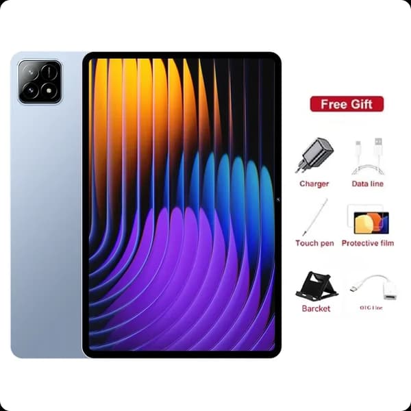 Globaalit Tablet-tietokoneet, 5G Wifi-yhteys, 22GB RAM,16GB 1TB, Sininen