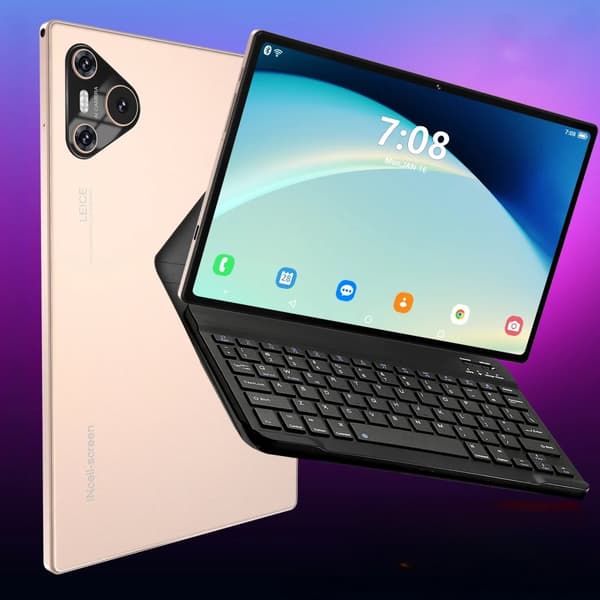 Snapdragon 870-processor, 16 GB RAM,12GB 512GB, Guld med tangentbord