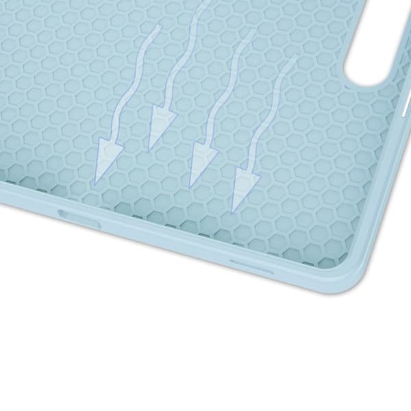 Smart pennfodral i TPU för Samsung Galaxy Tab S10+ S10 Plus (Blå)