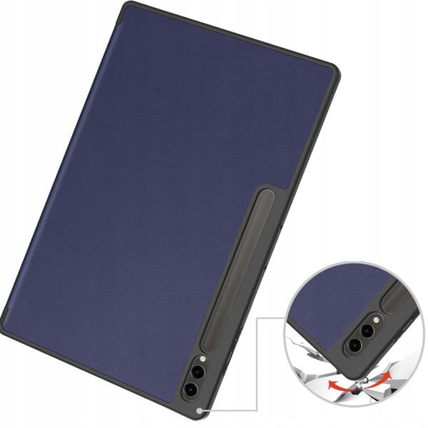 Smart pennfodral i TPU för Samsung Galaxy Tab S10 Ultra (Marinblå)