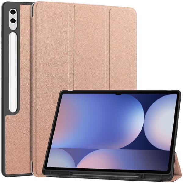 Smart pennfodral i TPU för Samsung Galaxy Tab S10 Ultra (Roséguld)