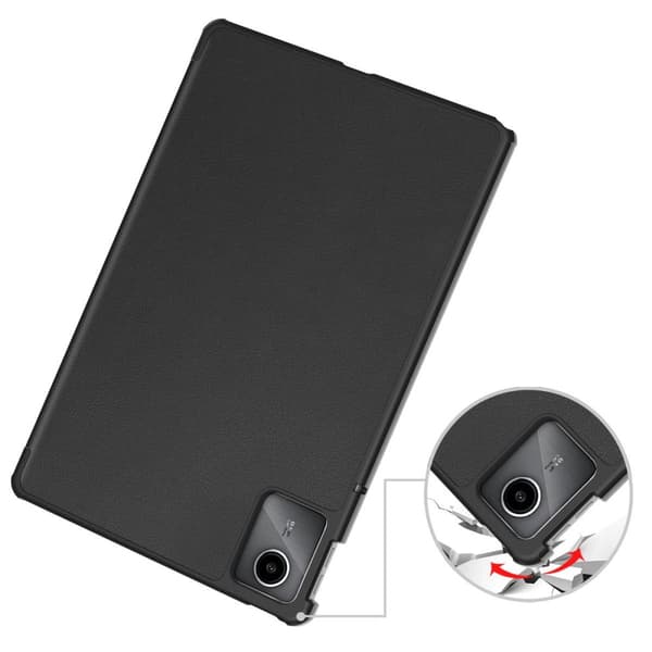 Bizon-fodral Tab Croc för Lenovo Tab M11, svart