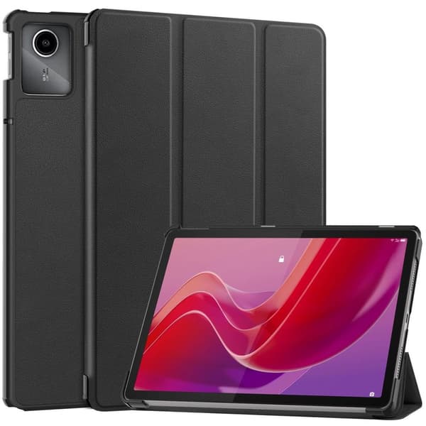 Bizon-fodral Tab Croc för Lenovo Tab M11, svart