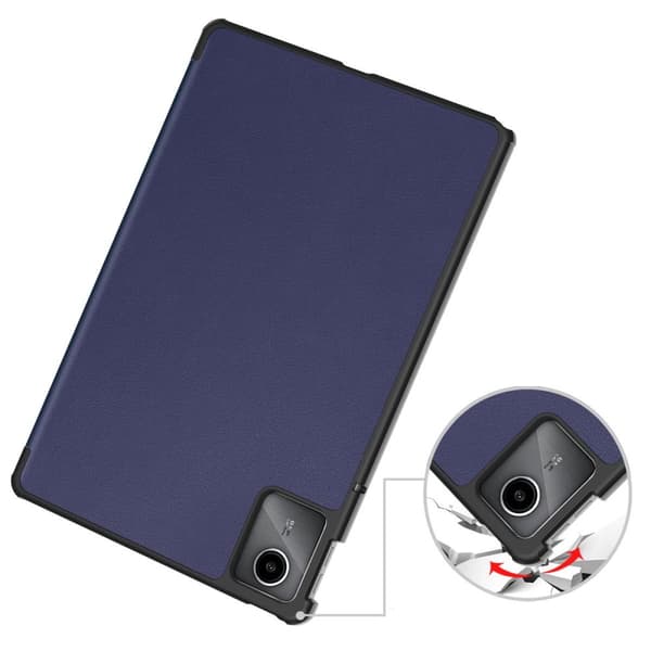 Bizon-fodral Tab Croc för Lenovo Tab M11, marinblå