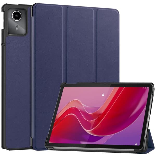 Bizon-fodral Tab Croc för Lenovo Tab M11, marinblå
