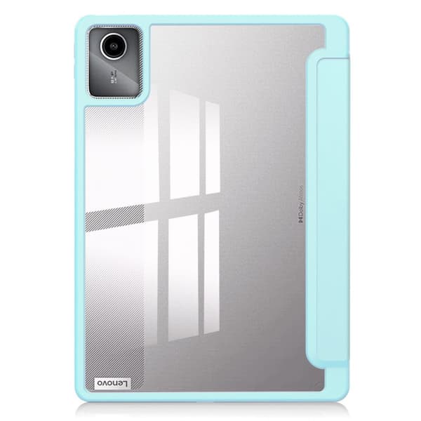 Bizon Case Tab Clear Matt fodral för Lenovo Tab M11 1:a generationen, blå