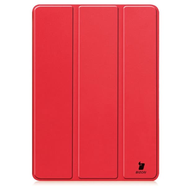 Bizon Case Tab Lizard Flipfodral för Xiaomi Pad 7 / 7 Pro, Röd