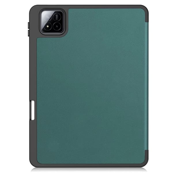 Bizon Case Tab Lizard Flipfodral för Xiaomi Pad 7 / 7 Pro, Mörkgrön