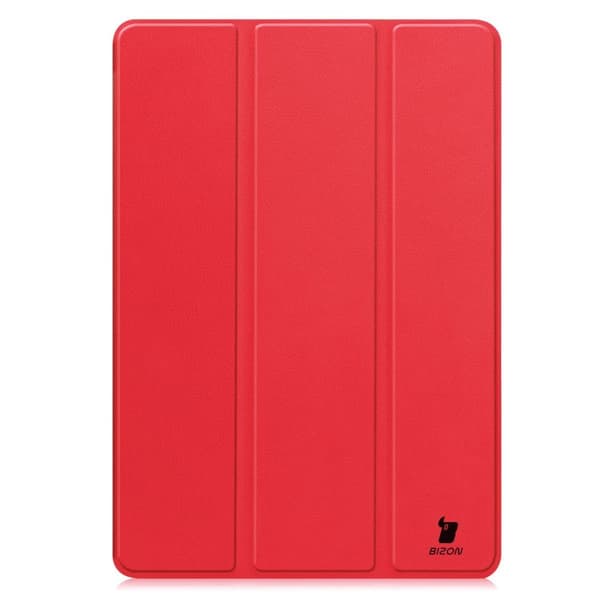 Bizon Case Tab Croc Flip-skal för Xiaomi Pad 7 / 7 Pro, Röd