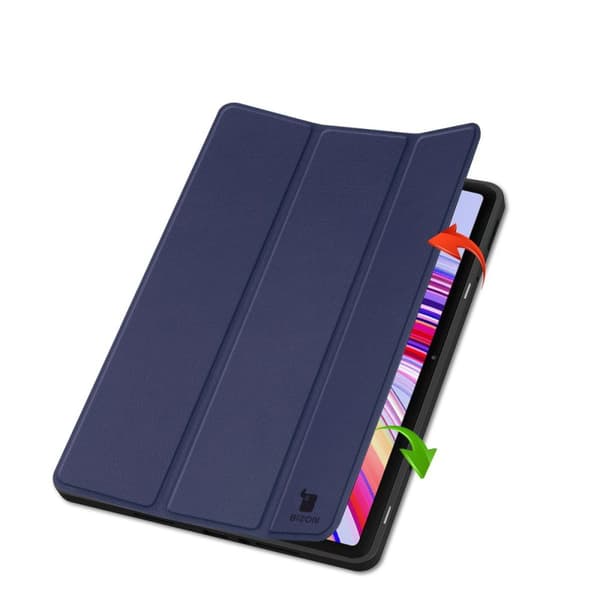 Bizon Case Tab Lizard Flipfodral för Xiaomi Redmi Pad Pro 12.1, Marinblå