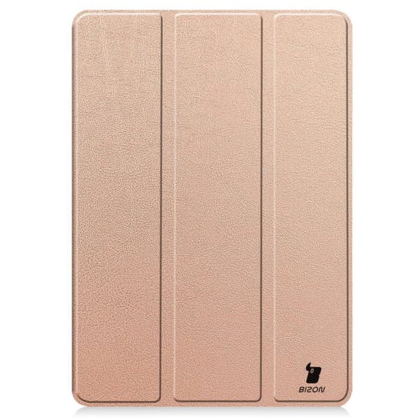 Bizon Case Tab Lizard Flipfodral för Xiaomi Redmi Pad Pro 12.1, Roséguld