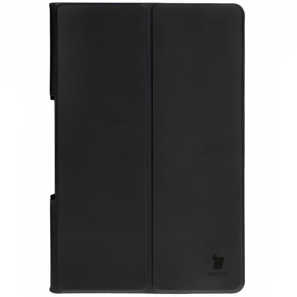Bizon Case Tab Croc Flip-fodral för Lenovo Tab Plus 11,5" 2024, Svart