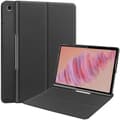 Miniatyrbild 1 av 8: Bizon Case Tab Croc Flip-fodral för Lenovo Tab Plus 11,5" 2024, Svart