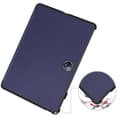 Miniatyrbild 3 av 7: Bizon Case Tab Croc Flip-skal till OnePlus Pad 2 / Pad Pro, Marinblå