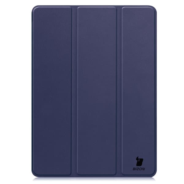 Bizon Case Tab Croc Flip-skal till OnePlus Pad 2 / Pad Pro, Marinblå